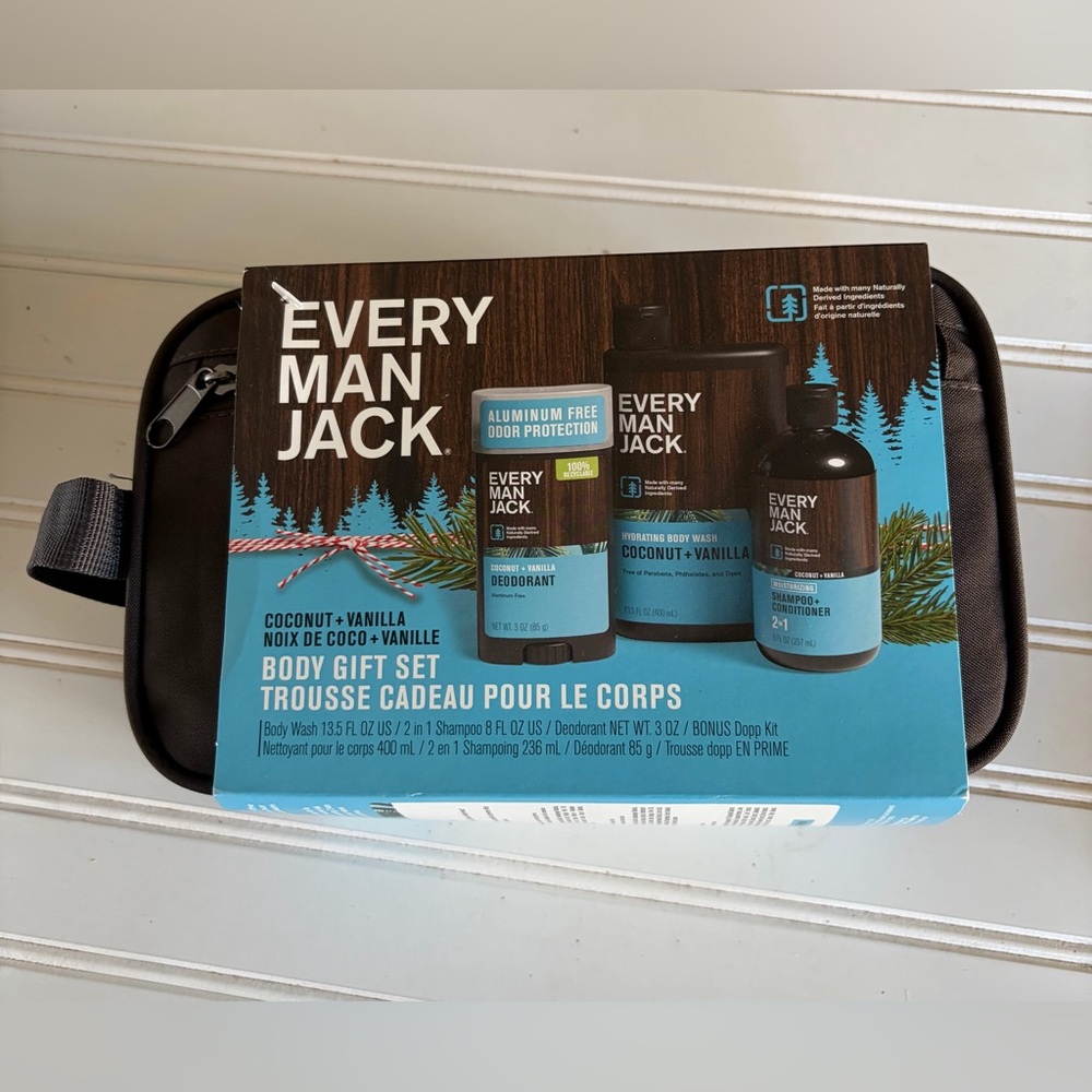 Every Man Jack Body Gift‎ Set - Black and Blue
